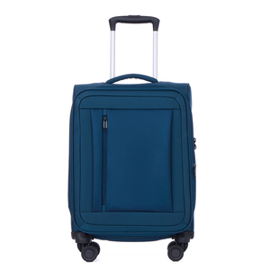 Custom Aluminum <strong>Trolley</strong> 20" 24" 28" Fabric Soft Lightweight Travel Luggage Bag Cabin Suitcase - Product Image 2
