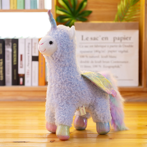 LK venta al por mayor creativo nuevo diseño unicornio Ángel personalizado Alpaca juguetes de peluche <span class=keywords><strong>Llama</strong></span> Alpaca juguete de peluche para niños - Product Image 2