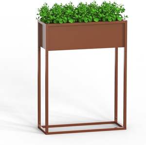 Séchoir pliant élégant en métal blanc/noir 100x10x40cm pour une utilisation intérieure/extérieure dans le salon, le balcon et le jardin Prix d'usine - Product Image 2