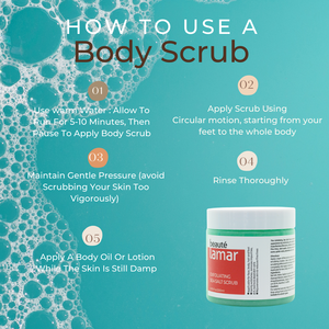Scrub al Sale Marino Tutto in Uno per Trattamento Corpo e Capelli, Shampoo Esfoliante per il Cuoio Capelluto - Product Image 3