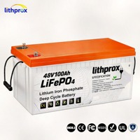 Scooter Lithium-Batterie 48V100AH 4,8KWh Premium Lithium-Eisenphosphat Vibrationsfest Hochleistungsbatterie für Elektrorollstuhl-Motor