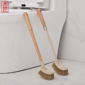 Brosse de toilette, brosse de nettoyage pour salle de bain domestique, brosse de toilette à long manche, brosse de nettoyage de toilettes gravée, vente en gros - Product Image 5