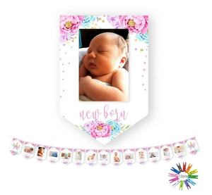 Bannière photo pour le 1er <span class=keywords><strong>anniversaire</strong></span> de bébé, garçon ou fille, 12 mois, je suis un(e) an(e), bannière pour photomaton, décorations de fête pour <span class=keywords><strong>mon</strong></span> <span class=keywords><strong>premier</strong></span> <span class=keywords><strong>anniversaire</strong></span>, enfants - Product Image 2