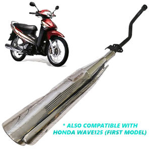 <span class=keywords><strong>ท่อ</strong></span>ไอเสียรถจักรยานยนต์แบบเต็มระบบ แบบสวม สำหรับ HONDA WAVE125 S STANDARD <span class=keywords><strong>ท่อ</strong></span>เก็บเสียง <span class=keywords><strong>ท่อ</strong></span>กลาง WAVE <span class=keywords><strong>125</strong></span> - Product Image 4
