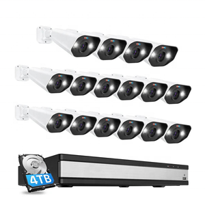 Système de caméra IP 5MP 4K 16CH <span class=keywords><strong>NVR</strong></span> POE, caméra IP66 étanche, suivi automatique, système d'alarme audio, H.265 avec stockage sur disque dur - Product Image 1
