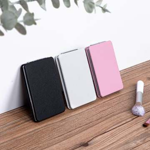 Espejo cosmético de cuero - Product Image 6