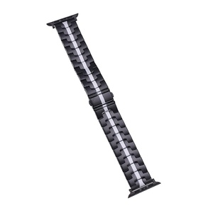 Bracelet de luxe en acier inoxydable pour Apple Watch Series 10 9 8 7 6 SE Ultra 2, style Iron Man, bracelet en métal à 3 maillons - Product Image 4
