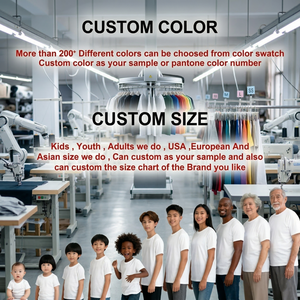 Camiseta Extra Grande de Estilo Moderno a Bajo Precio al por Mayor para Hombre, con Estampado Gráfico Vintage, Algodón Grueso, Estilo Retro, Personalizable con Logotipo - Product Image 5