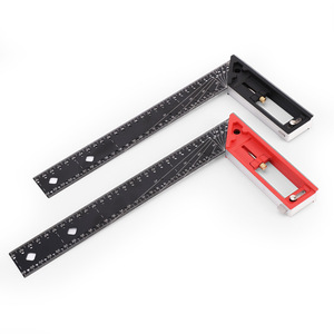 Aluminum Alloy Right Angle Ruler 30Cm High Precision For Woodworking Drafting Design - Product Image 1