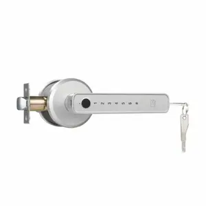 Electric Handle Lock TUYA Smart Home Door Lock Biometric Fingerprint Lock Cerradura Inteligente Con Huella Digital
