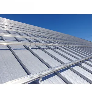Support de structure de montage solaire pour système solaire Pv sur le toit en pieds L
