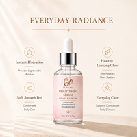 Sérum éclaircissant en marque blanche OEM ODM, formule personnalisée, emballage personnalisé, impression de logo, fabricant de produits de soin de la peau, usine de vente en gros