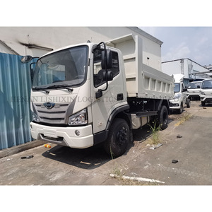 Nuevo camión volquete diésel Foton 4x2 DE 124HP, 10T de capacidad de carga Euro 3, Mini camión estándar para transporte de suelo de arena, Yuchai izquierdo - Product Image 5