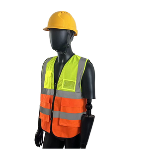 Nhận dạng tùy chỉnh cho mục đích kiểm tra và vệ sinh phương tiện. Áo phản quang an toàn cấp độ cao EN ISO 2. - Product Image 3