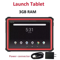Tableta para Escáner OBD2 Launch Tablet X431 Pro3S, 3GB RAM+32GB+64GB Memoria, Herramienta de Diagnóstico Automotriz
