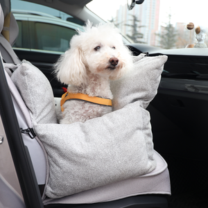 Dog <strong>Car</strong> <strong>Seat</strong> Booster with Anti slip Bottom Portable Dog <strong>Carrier</strong> Bag <strong>Cover</strong> Removable Dog <strong>Car</strong> <strong>Seat</strong> - Product Image 6