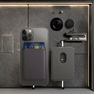 Portefeuille magnétique en cuir PU de haute qualité avec logo personnalisé pour cartes, compatible MagSafe, pour les voyages et les industries automobile, vente en gros - Product Image 3