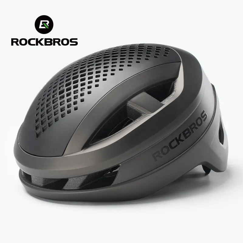 ROCKBROS自転車ヘルメットメーカーリアLEDシグナルライト付き自転車ヘルメットMtbヘルメットマウンテンバイク