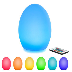 Không Dây Sạc LED Egg Shape Bảng Đèn 16 Colors Thay Đổi LED Bảng Ánh Sáng LED Trang Trí Bar Bảng Đèn - Product Image 6