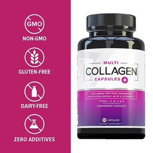 แคปซูลคอลลาเจนซอฟต์เจล ยอดขายดีจากโรงงานต่างประเทศ ช่วยให้ผิวกระจ่างใส วิตามินซี ไฮยาลูรอน 60/90 แคปซูล - Product Image 5