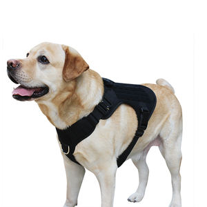 Arnés y correa para perros grandes simples de nailon de alta calidad, resistente, para al aire libre entrenamiento de mascotas, ropa cómoda ajustable - Product Image 6