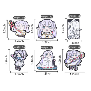 Pin Esmaltado de Anime: Broche de Personaje Mago de Dibujos Animados para Decoración de Mochilas - Product Image 6