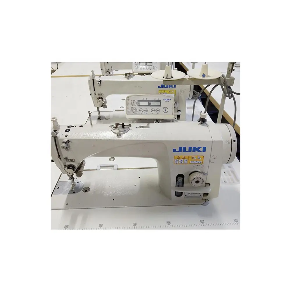 High Speed Computerized Used Single Need Sewing Machine JUKIS DDL-9000B With Corner Double Needle Sewing Machine In Low Price