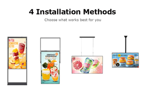 Insovision siêu mỏng bezel độ sáng cao Treo Cửa Sổ Cửa hàng LCD hiển thị - Product Image 6