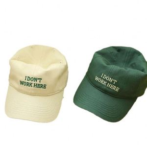 Customization Outdoors Cotton Curved Brim Fashionable Office Lady Style Dad Hat - Product Image 6
