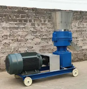 Poultry feed machine, suitable machine for breeding, small feed pellet machine