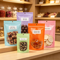 Emballage alimentaire personnalisé pour gâteau aux dattes rouges, aux noix, à l'Ejiao et au Poria, emballage flexible sur mesure, vente en gros en vrac avec impression de logo