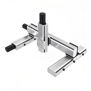 وحدة روبوت جسري رباعي المحاور مع طاولة انزلاقية خطية XYZ لآلة CNC، مخصصة عالية الدقة بطول شوط من 50 إلى 1000 مم وقدرة تحمل 25 كجم - Product Image 1