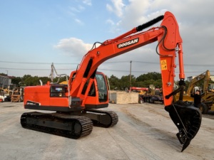 Excavadora de segunda mano DOOSAN DX140, excavadora usada Original de marca Coreana de alta calidad a la venta - Product Image 3
