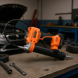 Pistola de Engrase Inalámbrica Vevor, 20V, Batería de 2.0Ah, Manguera de 35.4 Pulgadas, Eléctrica y Automática para Mantenimiento de Vehículos - Product Image 2