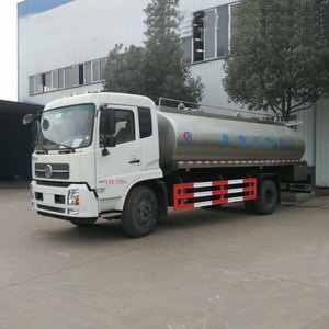Dongfeng Acier Inoxydable 170HP/180HP/190HP/210HP Camion Réservoir à Lait Liquide Alimentaire 8cbm/10cbm/12cbm/15cbm Camion Citerne à Lait - Product Image 2