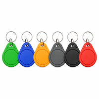 Reliablerfid – Porte-clés RFID personnalisé avec logo imprimé, puce EV1 4K 13,56 MHz ISO14443A pour contrôle d'accès