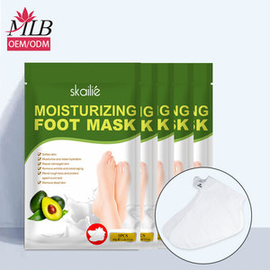 Masque pour les pieds hydratant et blanchissant, au beurre de karité pour hommes et femmes, à talon sec fissuré, <span class=keywords><strong>chaussettes</strong></span> hydratantes et lissantes, meilleures ventes - Product Image 5