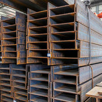 Viga de Acero Estructural Soldada Laminada en Caliente S235 S275 S355 Q235, Perfil de Acero al Carbono Tipo H para Construcción