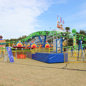 Attraction de fête foraine à vendre, manège forain, montagnes russes tournantes, équipement de parc d'attractions, montagnes russes - Product Image 6