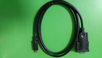 Cable Convertidor TTL RS232 a USB Tipo-C DB9 de Longitud Personalizada con Blindaje Trenzado para Cámara y Computadora