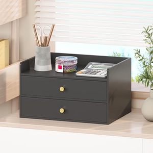 Wholesale Modern Flexible <b>Solid</b> <b>Wood</b> <b>Desk</b> Storage Organizer OEM ODM Custom Logo Drawers No Assembly Office Kitchen Household - Product Image 2