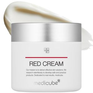 Creme Vermelho 2.0 Camélia Chá Verde Aloe Vera - Fórmula de Baixa Irritação para Pele Problemática, Alívio Calmante, Skincare Coreano - Product Image 2