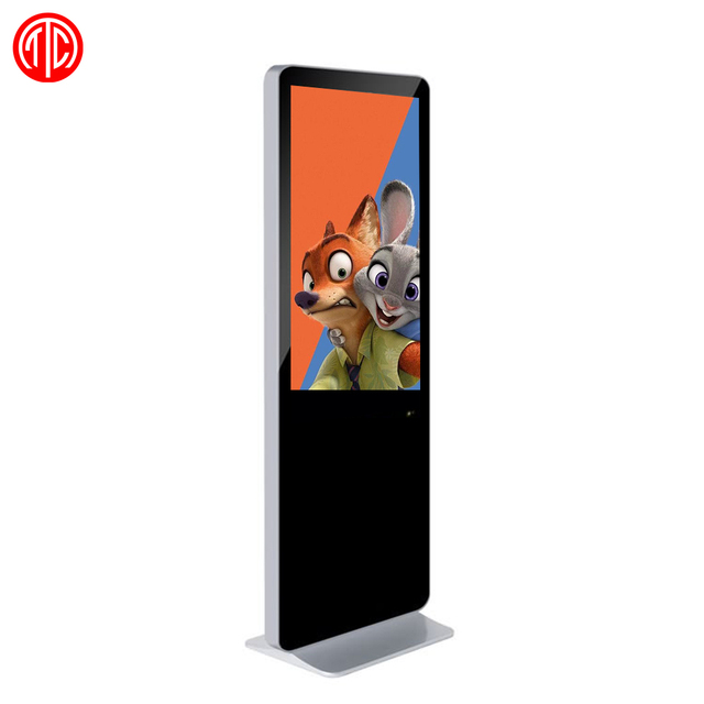 Indoor Kiosk LCD Display Stand Alone Digital Signage Toem 65inch