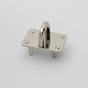 Gancho de puente de arco de plata, accesorios de metal, Conector de manija, hebilla, bolsa, medio arco, hardware para bolso - Product Image 4