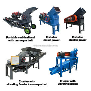 Hochleistungs-15-20t/h Tragbarer <span class=keywords><strong>Gold</strong></span>-Bergbau-Dieselhammerbrecher Erzbrecher-Maschine mit Förderband - Product Image 6