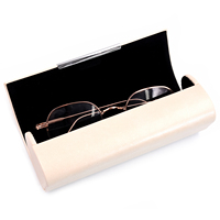Bestpackaging lunettes faites à la main étui rigide aimant grande taille lunettes lunettes de soleil en cuir boîte d'emballage logo A28-S102 personnalisé