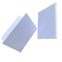 Support de menu de table NFC vierge imprimable UV avec code QR double face personnalisé en PVC durable et étanche 13,56 MHz