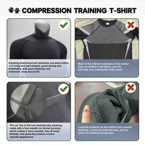 Maglia Sportiva da Uomo Personalizzata a <span class=keywords><strong>Maniche</strong></span> <span class=keywords><strong>Lunghe</strong></span> in Pile Traspirante con Colletto Abbottonato Elastico 3D per Palestra, Fitness e Corsa - Product Image 2