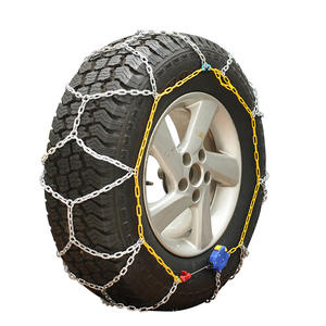 Cadenas de nieve antideslizantes <span class=keywords><strong>HKN</strong></span> del fabricante para automóviles/SUV Neumático universal para vehículos todoterreno Ajuste automático Nuevo diseño - Product Image 1