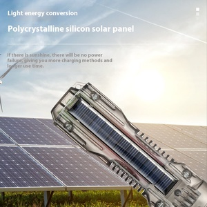 Linterna de martillo de seguridad para coche Solar de lúmenes altos, alarma de pitido recargable, luz de antorcha Led, linternas tácticas, carga de teléfono móvil - Product Image 3